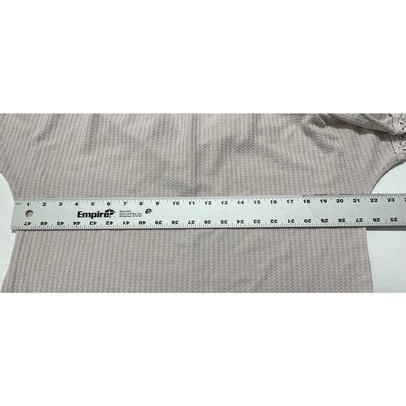 Maurices Women Top Large L Pink Bohemian V-Neck Lightweight Casual - Picture 7 of 7